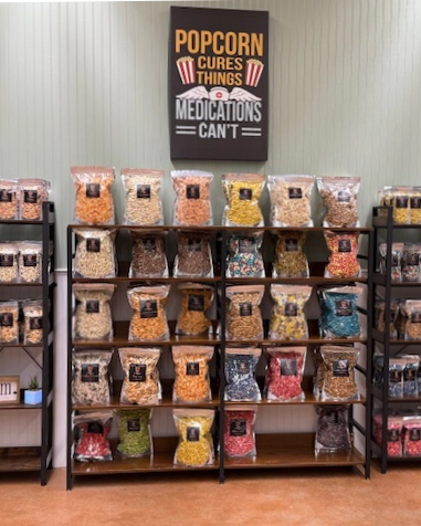 Inside B-Poppin Retail Location